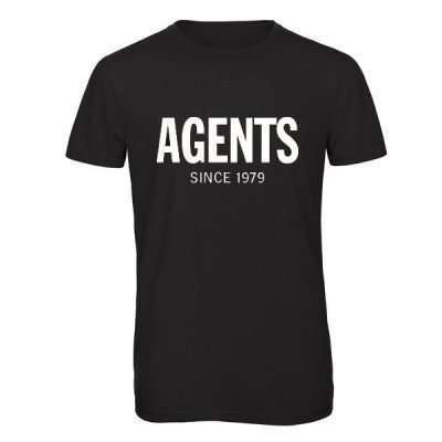 Agents T-paita, musta